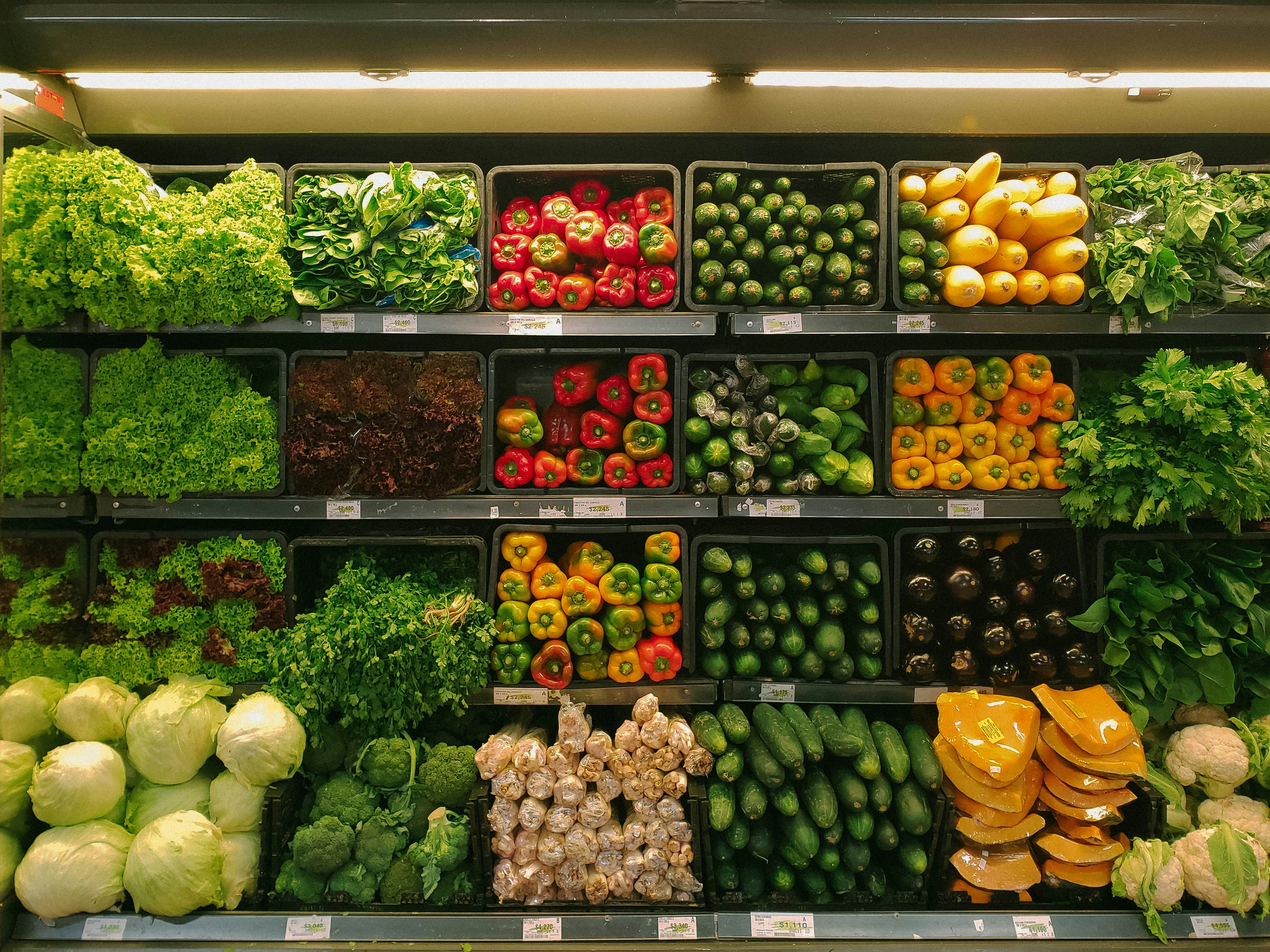 Vegetables Section